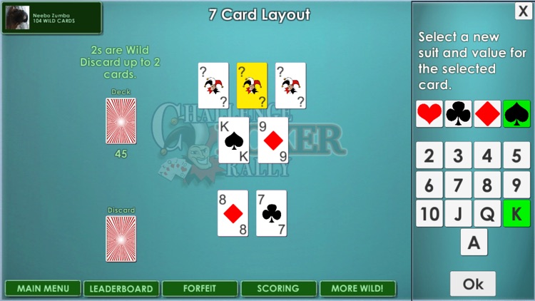 Challenge Poker Rally