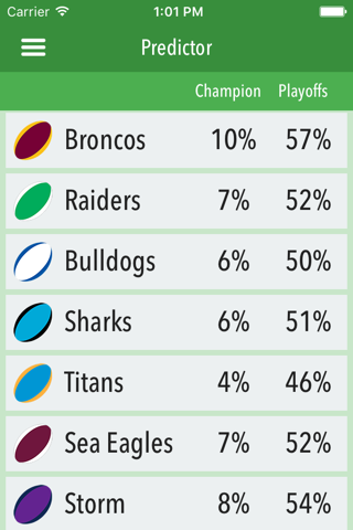 National Rugby Predictor 2016 screenshot 4