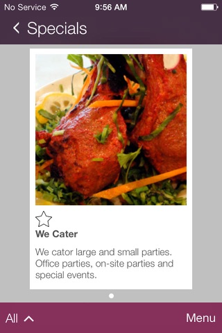 Saffron Indian Cuisine screenshot 4