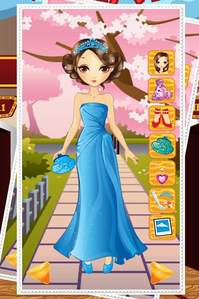 Lady Prom Night And Bride Dress Up Games For Free - My Party Fashion Pretty Girl Make Over With Star screenshot 2