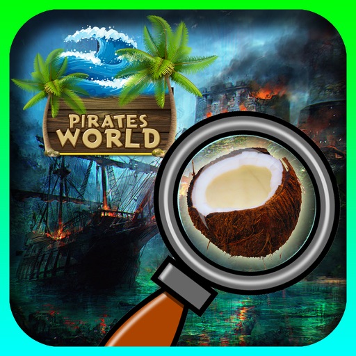 Pirates World Hidden objects adventure game : Search and Find objects iOS App