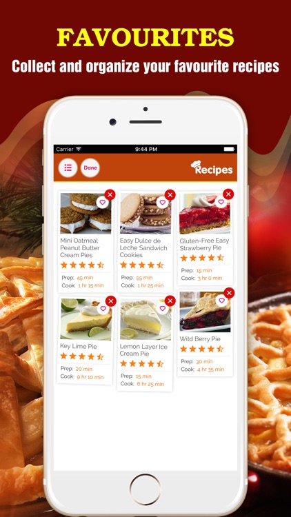 Delicious Pie Recipes Pro screenshot-3