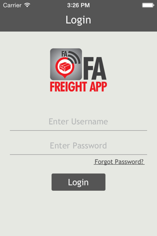 FA – Freight App screenshot 2