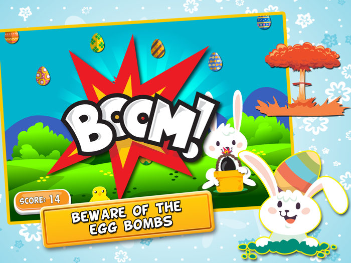 Egg Catcher lite-Play  Earn Score in this Free fun challenge basket game for kids