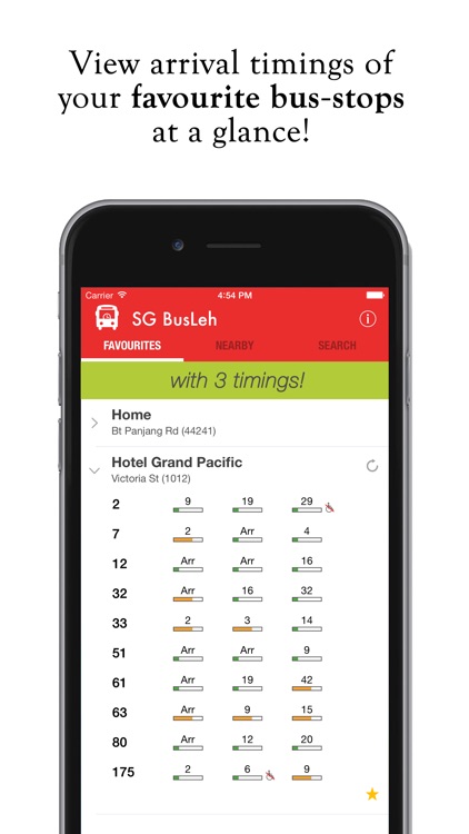 SG BusLeh Pro: With Bus Location! screenshot-4