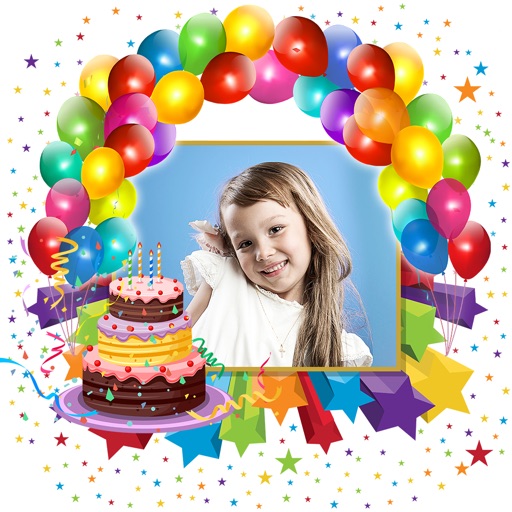 Birthday Photo Frames – Write Or Draw Your Wishes And Make Cute Happy B'day Cards With Pic Editor