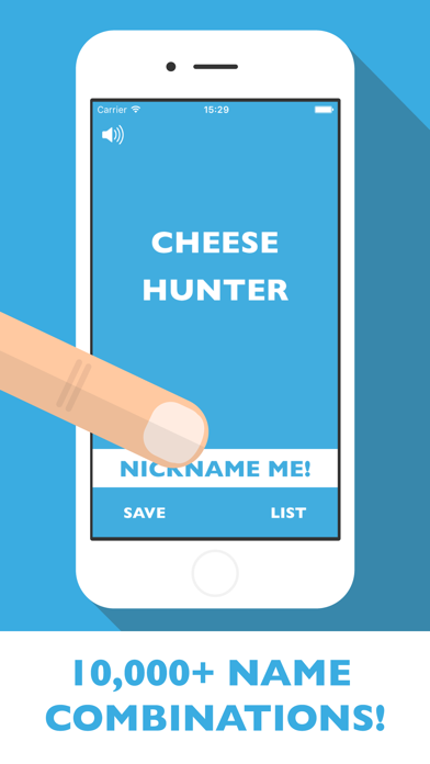 Nickname Me Random Name Generator For Gamertags And Usernames By Chris Rose Ios United States Searchman App Data Information