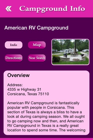 Texas Campgrounds & RV Parks screenshot 3