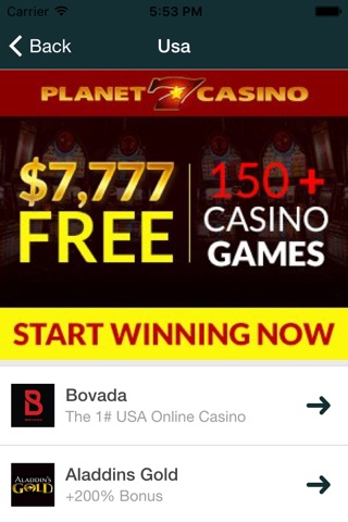 Real Money Online Casino - Slots, Roulette, Bingo, Blackjack, Gambling Games And No Deposit Casino screenshot 2
