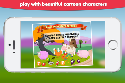 ABC Phonics for Kids - Get hooked on learning letters, numbers and words games Free screenshot 3
