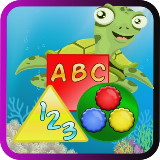 ABC Numbers Shapes Colors FULL Icon