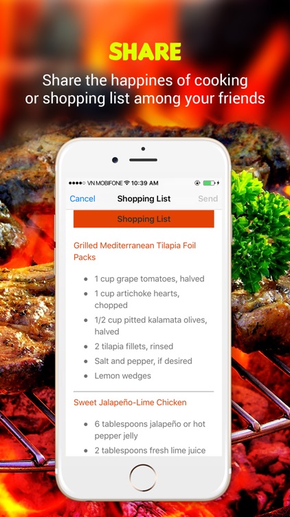 Yummy Grill Recipes Pro screenshot-4
