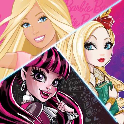 Mattel Fun with Activities featuring Barbie®, Monster High® and