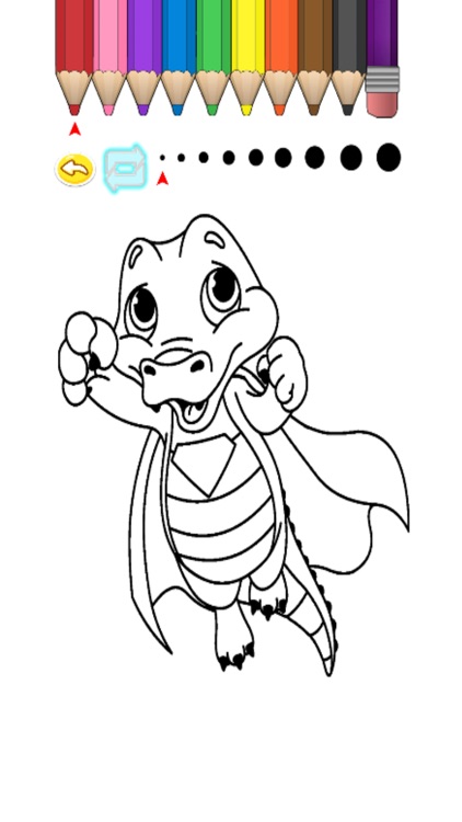 Kids Coloring Book - Cute Animals 3 screenshot-4