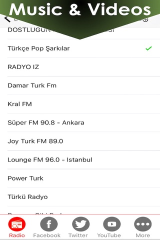 Radio Turkey Pro - Turkish music from live fm radios stations ( Türkiye Müzik Radyo & türk radyolar screenshot 2