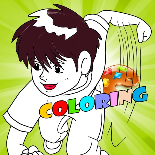 Coloring Book Game for Ben 10 Edition