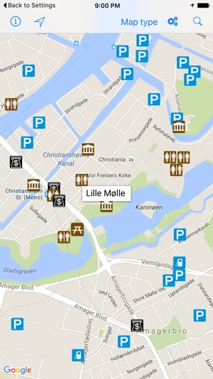 Leisuremap Denmark, Camping, Golf, Swimming, Car parks, and (圖2)-速報App