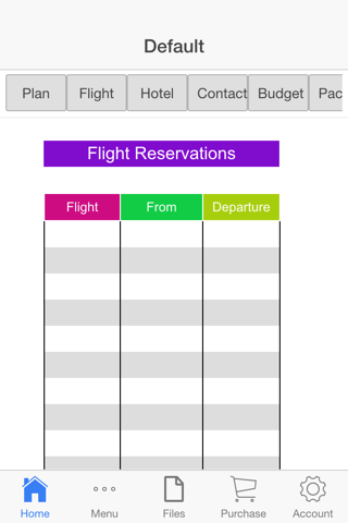 Vacation Planner screenshot 3