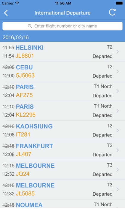 Narita Airport Flight Status