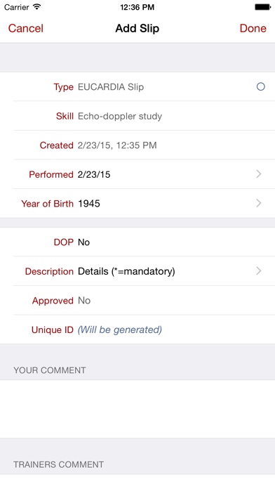 How to cancel & delete EUCARDIA Logbook from iphone & ipad 2