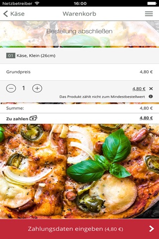 Pizza Speedy Lieferservice screenshot 3