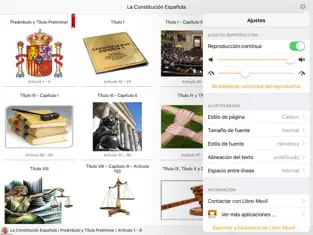 Screenshot 1 La Constitución Española en AudioEbook iphone