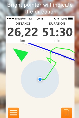 Track My Route - GPS tracker with compass screenshot 3