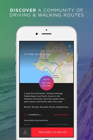 Round - Navigation for Scenic Routes, GPS Drive & Walk Tracker screenshot 2