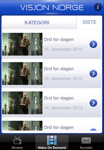 Visjon Norge screenshot 2