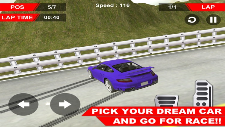 Racing Car Driving 3D Game