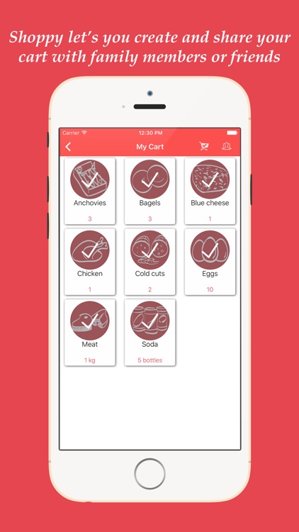 Shoppy, Grocery list screenshot-3