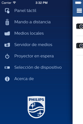 PHILIPS PicoPix & Screeneo Remote App screenshot 2