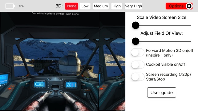 3D VR Cockpit - DJI Phantom 3/4 Mavic Inspire(圖4)-速報App