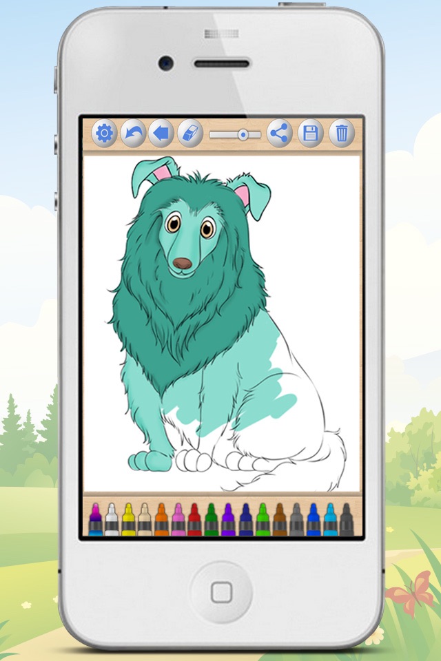 Dogs Coloring Book Collection screenshot 4