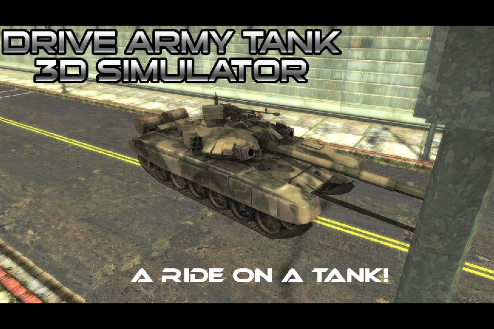Drive Army Tank 3D Simulator screenshot 2