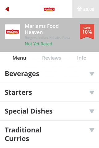 Mariams Food Heaven screenshot 3