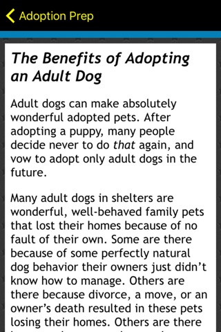 Dog Adoption For Dummies screenshot 2