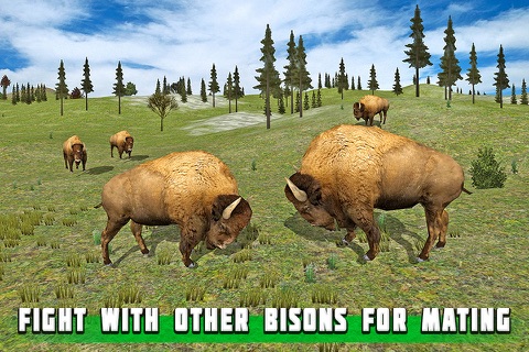 Angry Bison American Buffalo Simulator screenshot 2