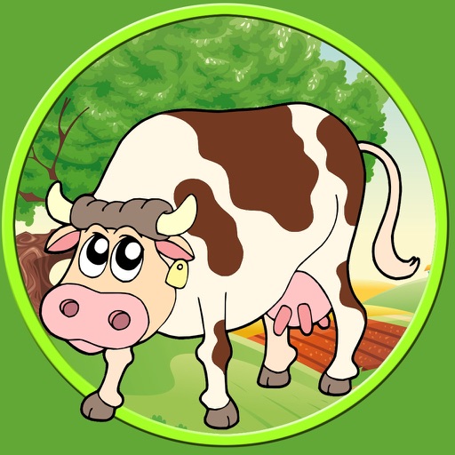 fascinating farm animals for my kids - no ads icon