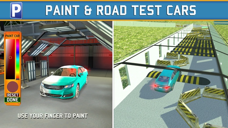 Car Factory Parking Simulator a Real Garage Repair Shop Racing Game screenshot-3