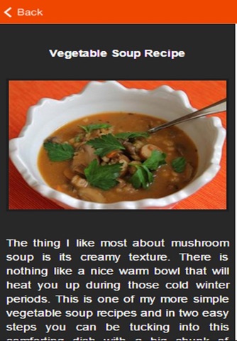 Mushroom Soup Recipes screenshot 2