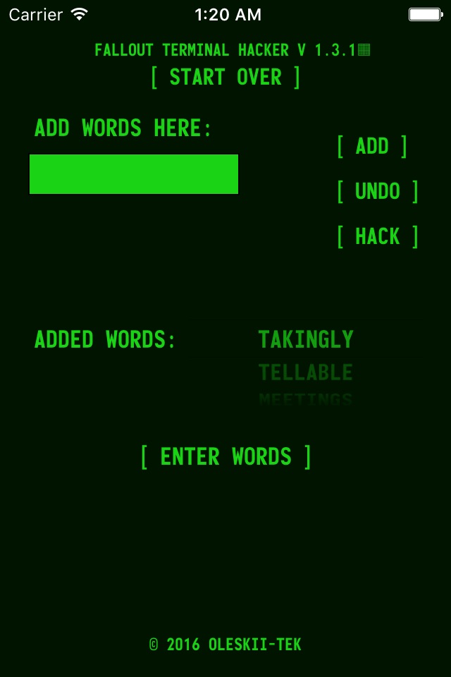 Terminal Hacker for Fallout game series screenshot 3