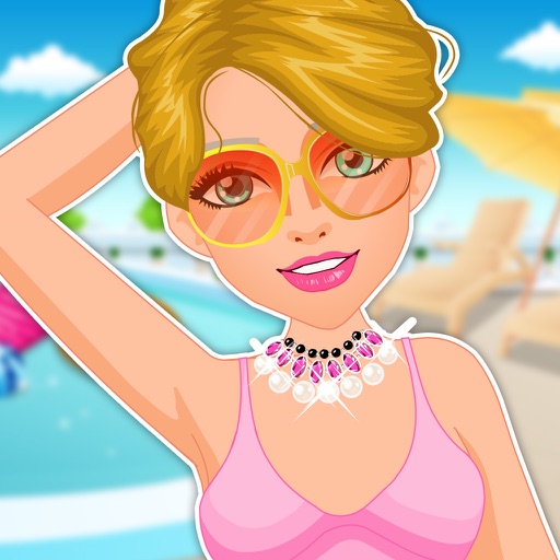 Shopaholic Pool Party DressUp icon