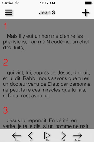 Sainte Bible screenshot 3