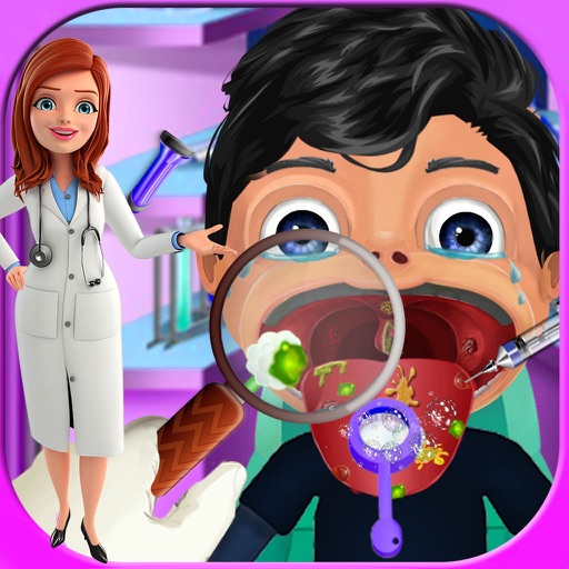 Tongue Surgery Doctor – A mouth treatment with crazy surgeon simulator icon