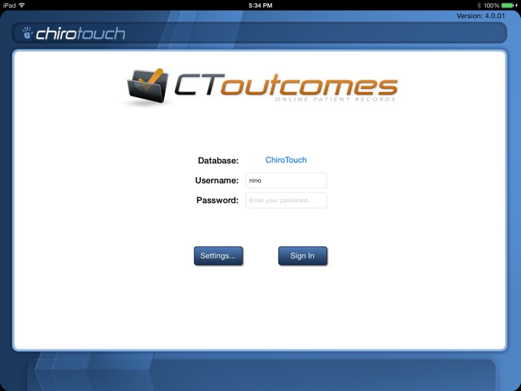 CT Outcomes Mobile 6.4