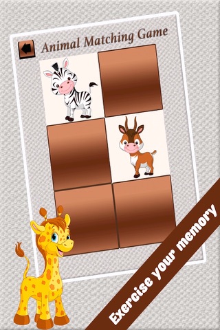 Fee Animal Match Game screenshot 2