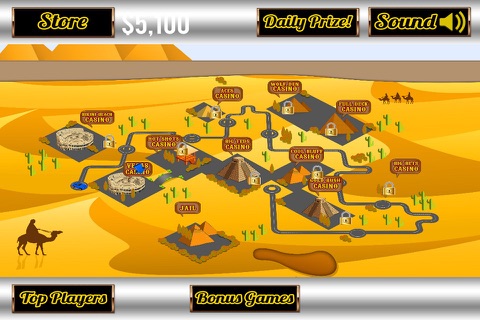 Pharaoh Slots - Las Vegas Casino - Bet, Spin & Win - Free Slot Machine Games! screenshot 2