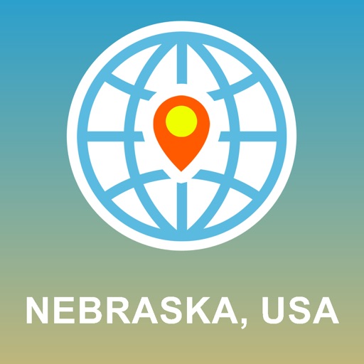 Nebraska, USA Map - Offline Map, POI, GPS, Directions icon