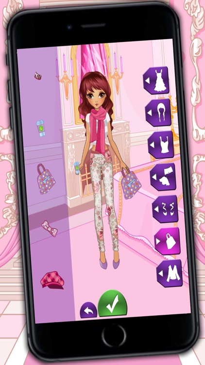 Fashion and design games – dress up catwalk models and fashion girls screenshot-3